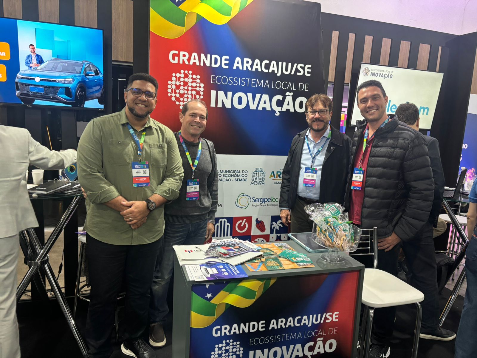 SergipeTec participa do Startup Summit 2025 em Florianópolis