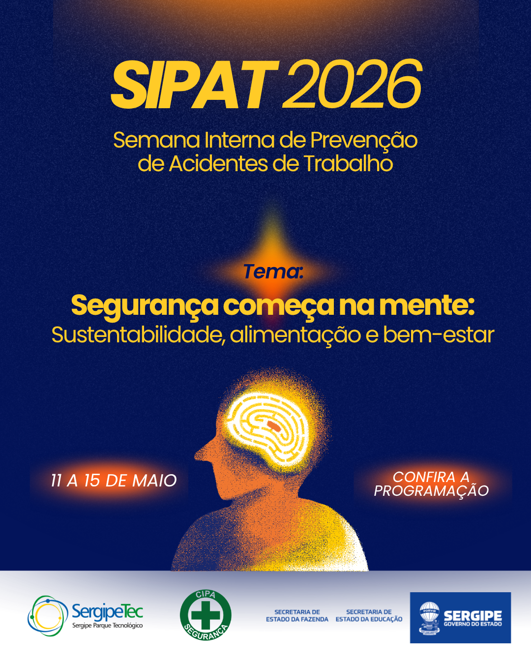 SergipeTec realiza SIPAT 2026 com foco em saúde mental e bem-estar no trabalho